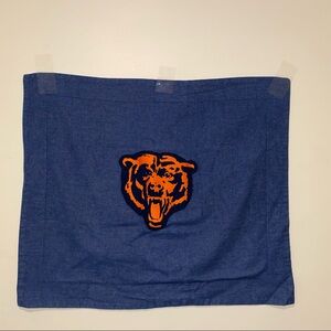 Chicago Bears Bear Logo Blue Jeans Banner 28”x25”